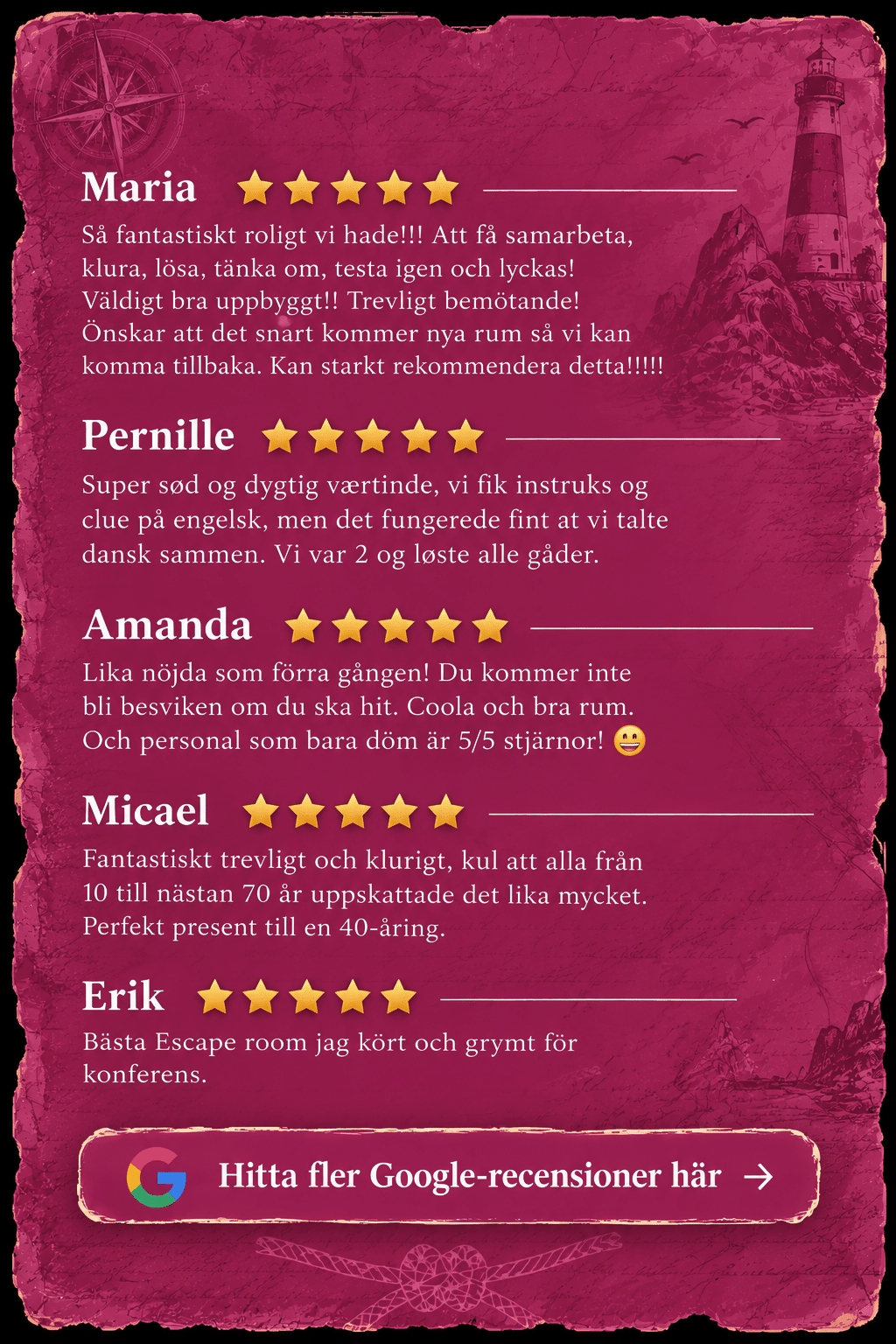 Ge bort ett presentkort! Klicka här...