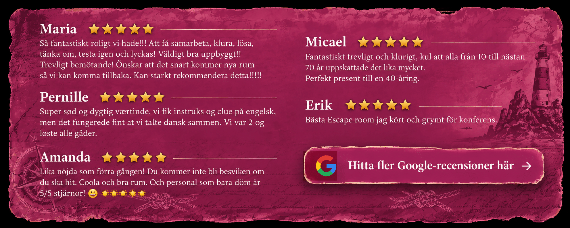 Ge bort ett presentkort! Klicka här...
